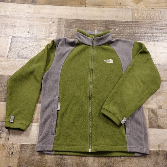 The North Face Other - The North Face fleece jacket boy's‎ large green